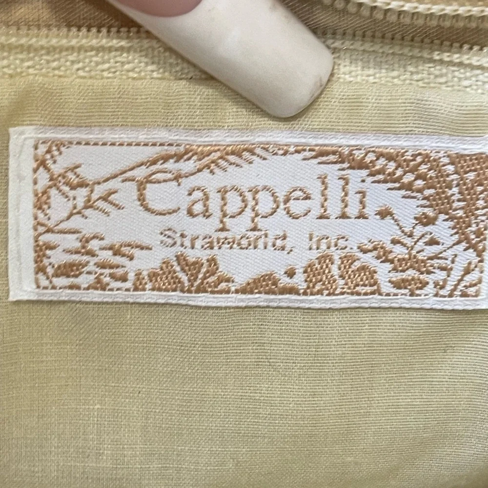 Straworld Straw Woven Beach Bag Ocean Dolphins Boat Tote​​ Coastal Grandmother - Picture 7 of 8